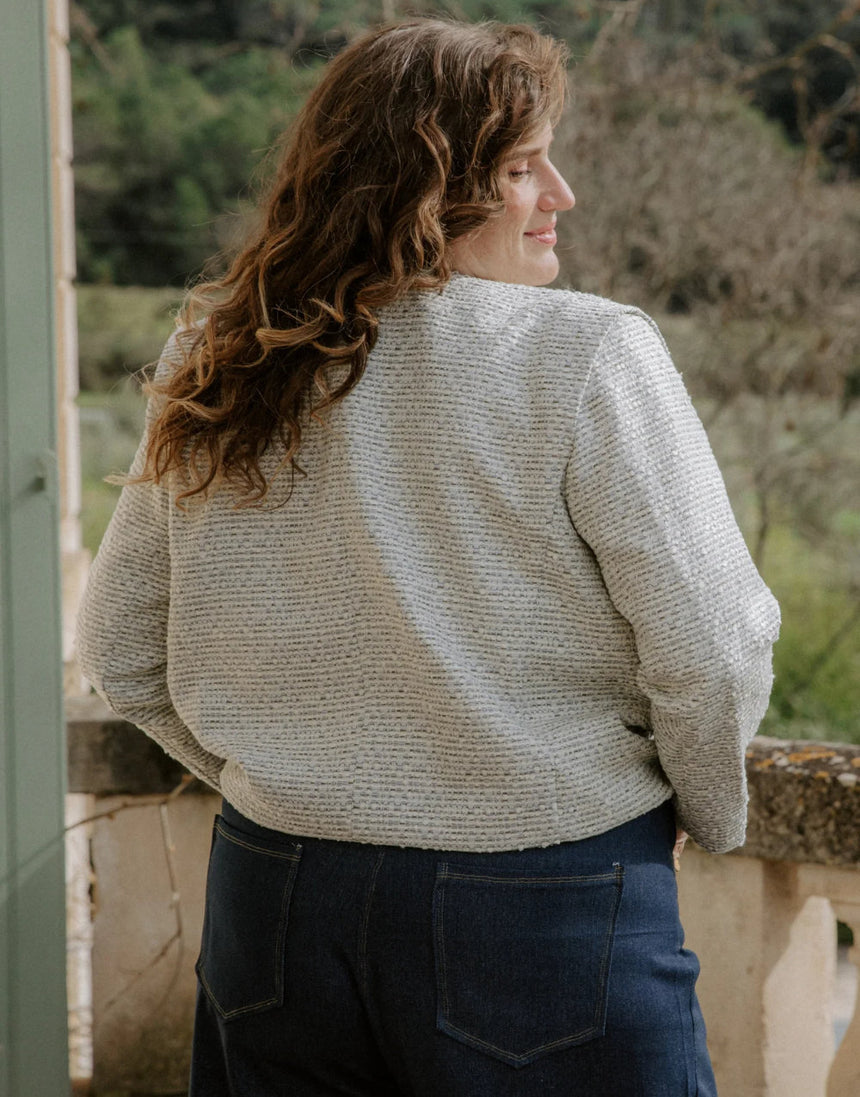 Damas Spencer Jacket Sewing Pattern, Maison Fauve