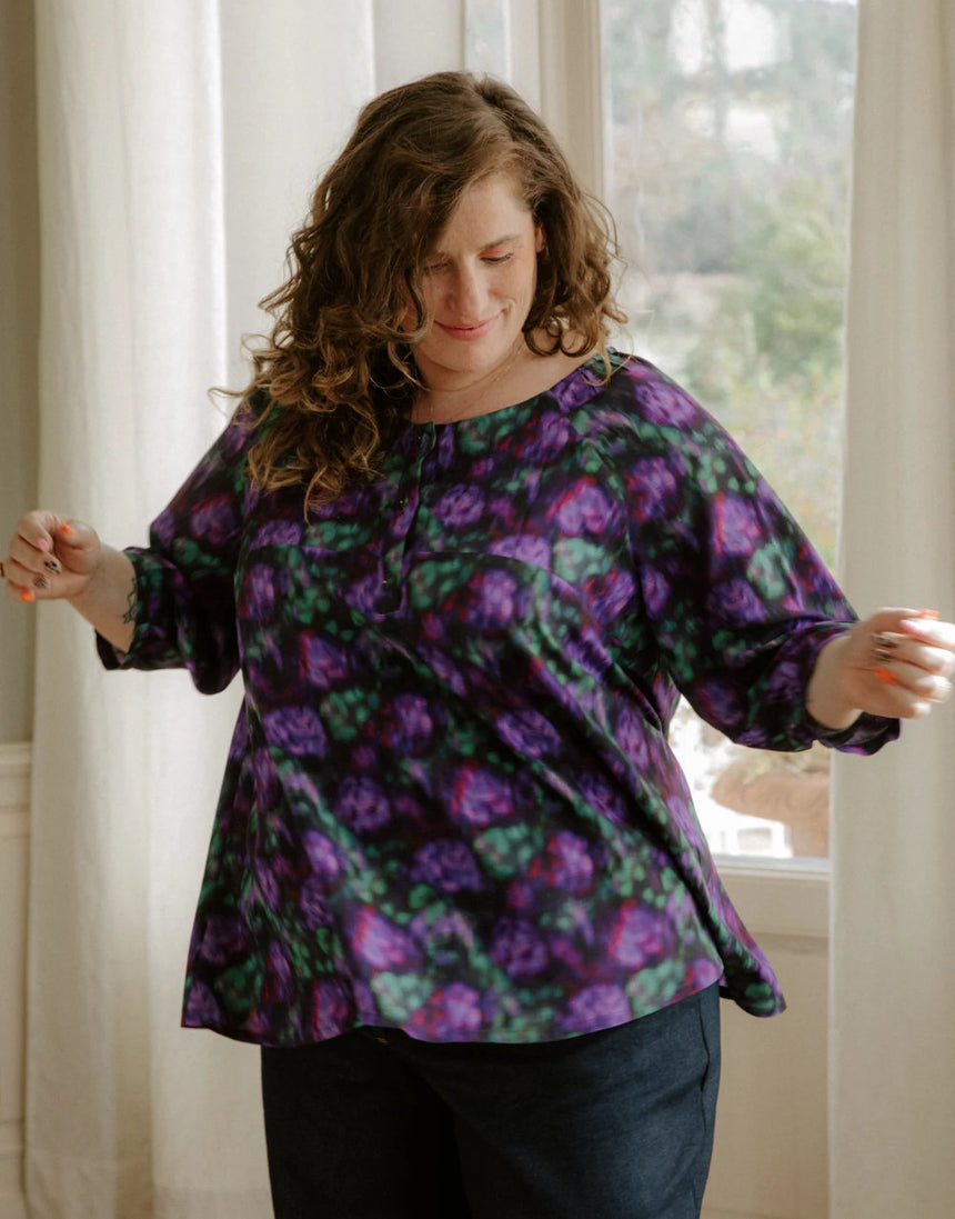 Hespéride Blouse Sewing Pattern, Maison Fauve