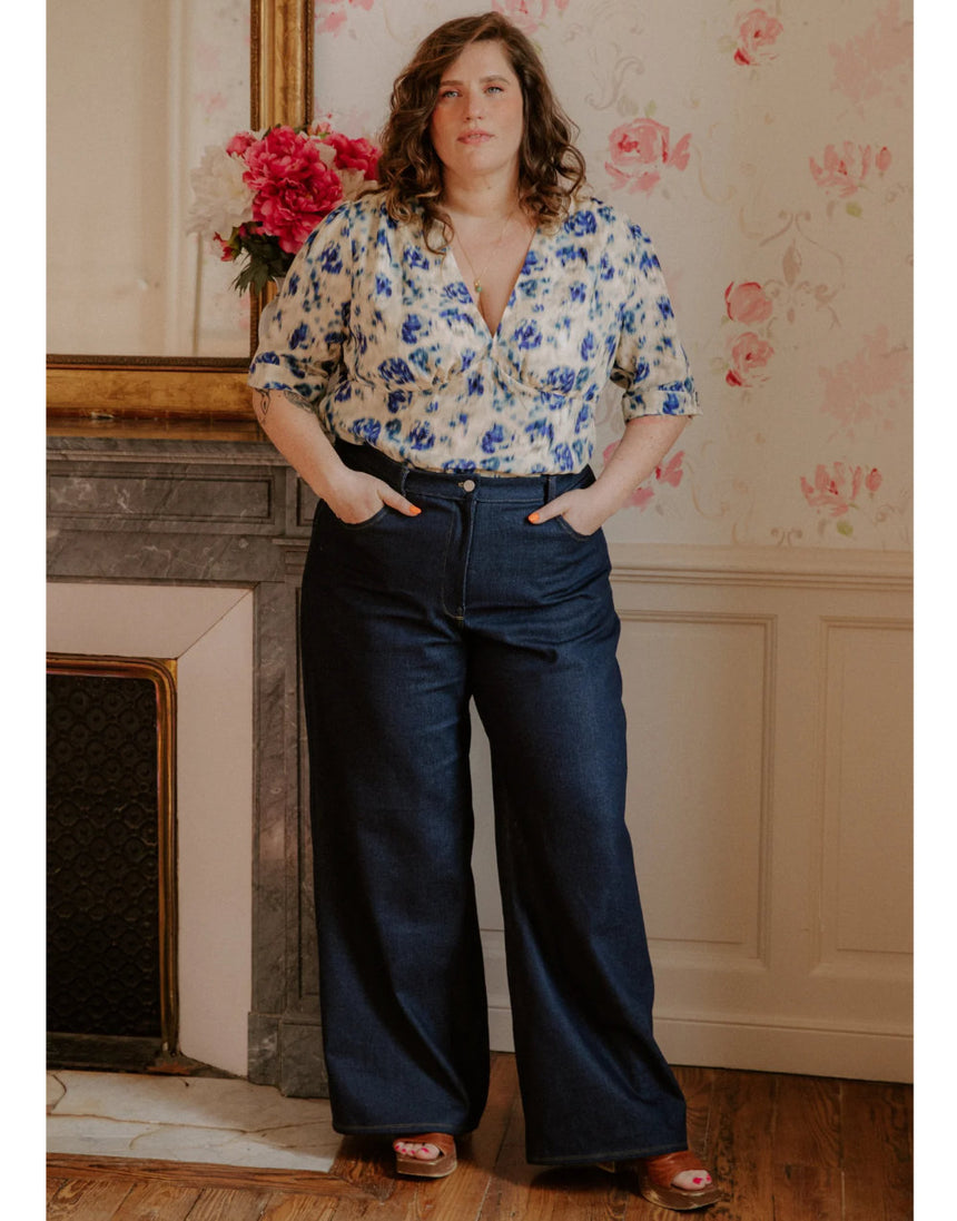 Ronsard Jeans Sewing Pattern, Maison Fauve