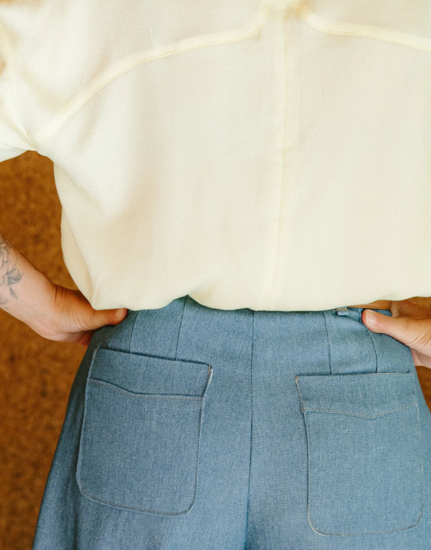 Andrea Trousers Paper Sewing Pattern, Maison Fauve