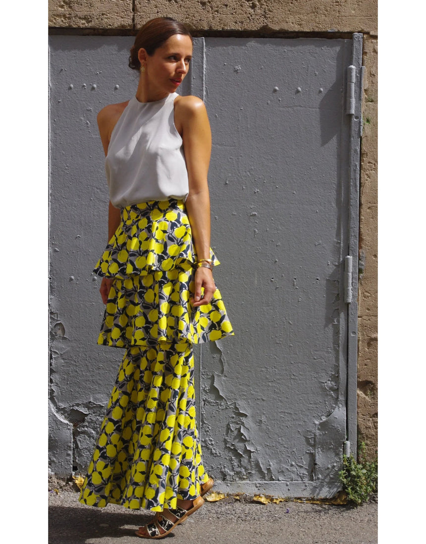 Highland Skirt Sewing Pattern, Maison Fauve