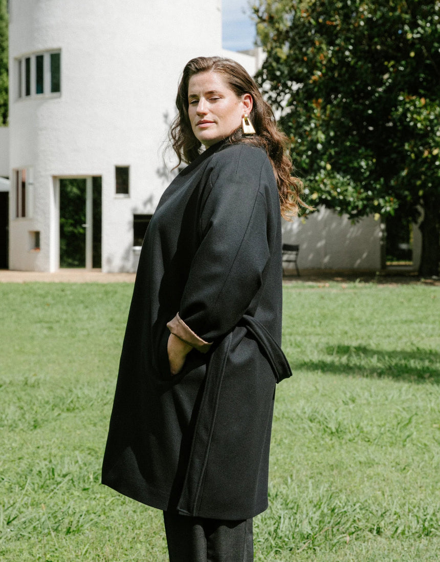 Marcello Coat Paper Sewing Pattern, Maison Fauve