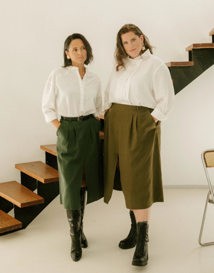 Silvana Skirt Paper Sewing Pattern, Maison Fauve