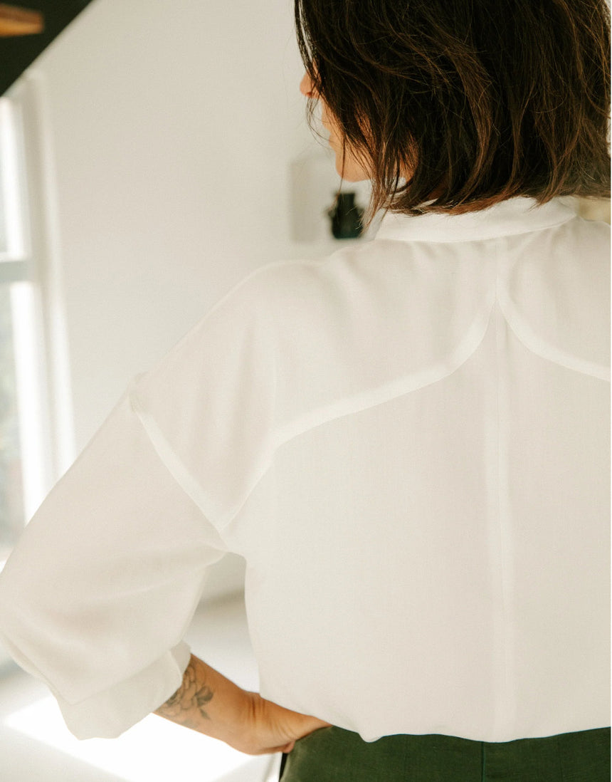 Vittoria Shirt Paper Sewing Pattern, Maison Fauve