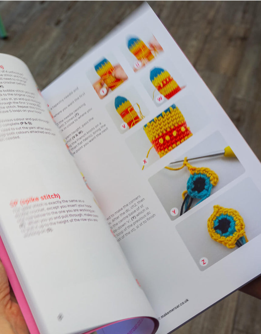 The Alebrije Crochet Amigurumi Pattern Book, Make Me Roar