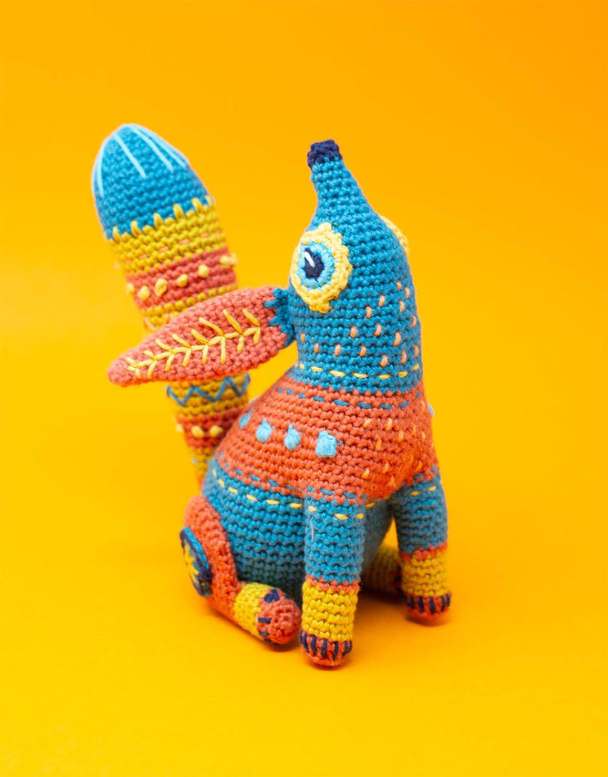 Fox Amigurumi Crochet Kit, Make Me Roar