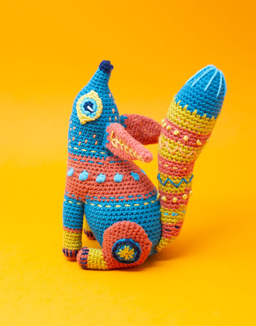 Fox Amigurumi Crochet Kit, Make Me Roar