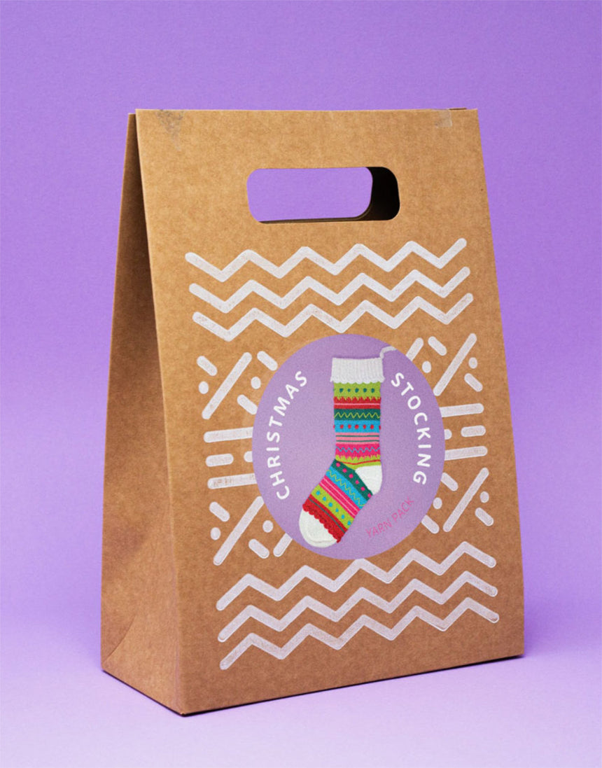 Christmas Stocking Crochet Kit, Make Me Roar