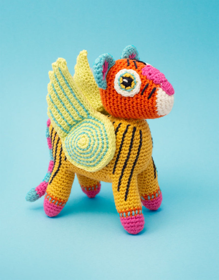 Tiger Amigurumi Crochet Kit, Make Me Roar