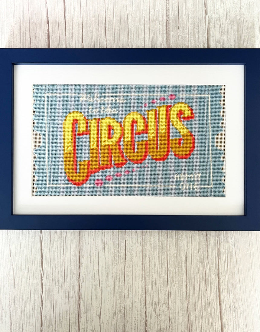 Circus Ticket Tapestry Kit, The Makers Marks