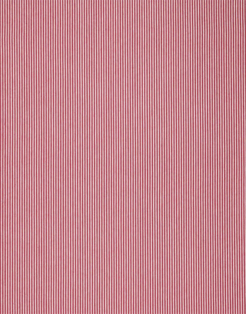 Red Striped Denim Yarn Dyed Fabric
