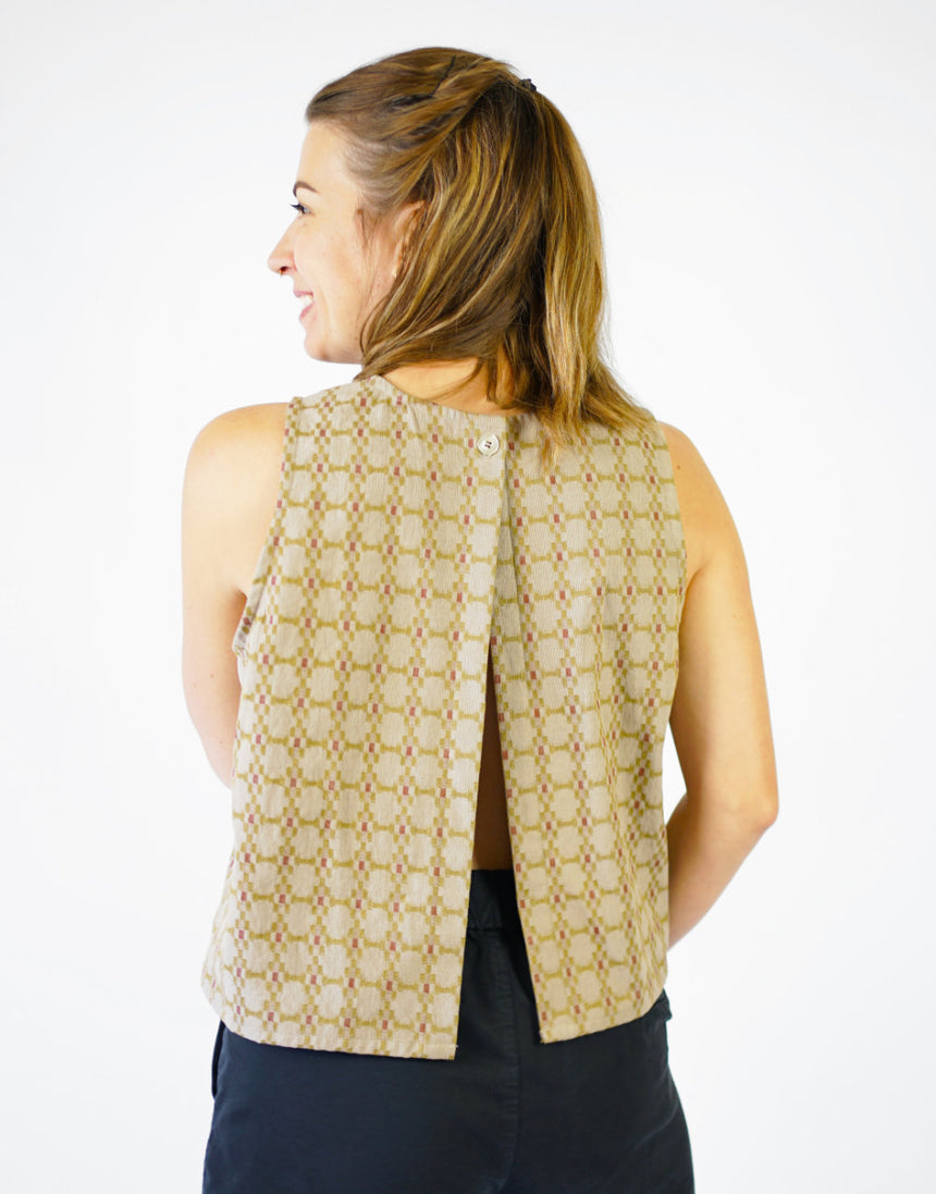 Open Back Smock Top PDF Immediate Download Sewing Pattern, Matchy Matchy Sewing Club