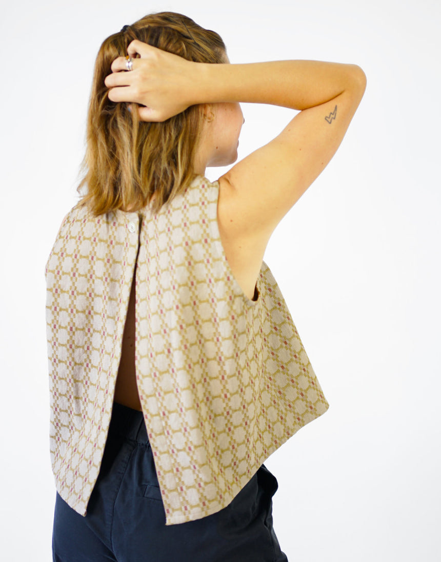 Open Back Smock Top PDF Immediate Download Sewing Pattern, Matchy Matchy Sewing Club