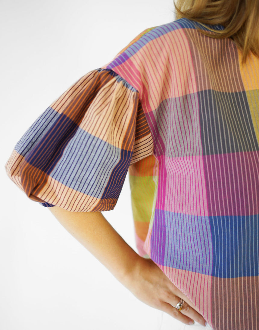 Perfect Puff Sleeve Top PDF Immediate Download Sewing Pattern, Matchy Matchy Sewing Club