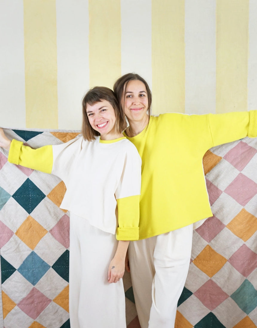 All Around Crew PDF Immediate Download Sewing Pattern, Matchy Matchy Sewing Club