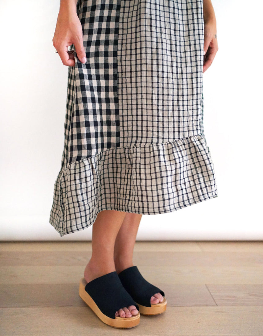 Champagne Field Dress PDF Immediate Download Sewing Pattern, Matchy Matchy Sewing Club