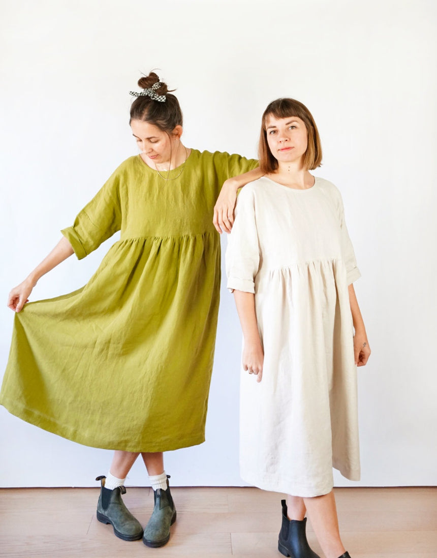 Horizon Day Dress PDF Immediate Download Sewing Pattern, Matchy Matchy Sewing Club