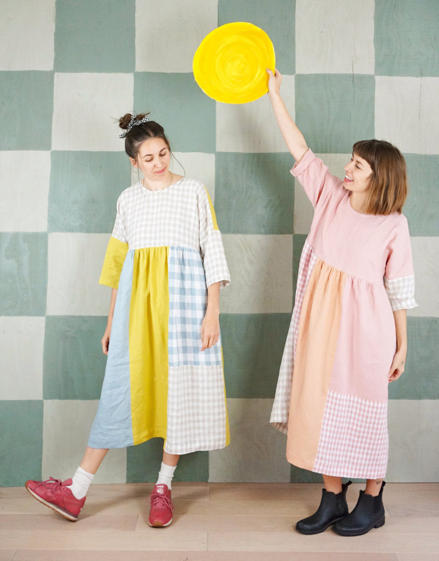 Horizon Day Dress PDF Immediate Download Sewing Pattern, Matchy Matchy Sewing Club