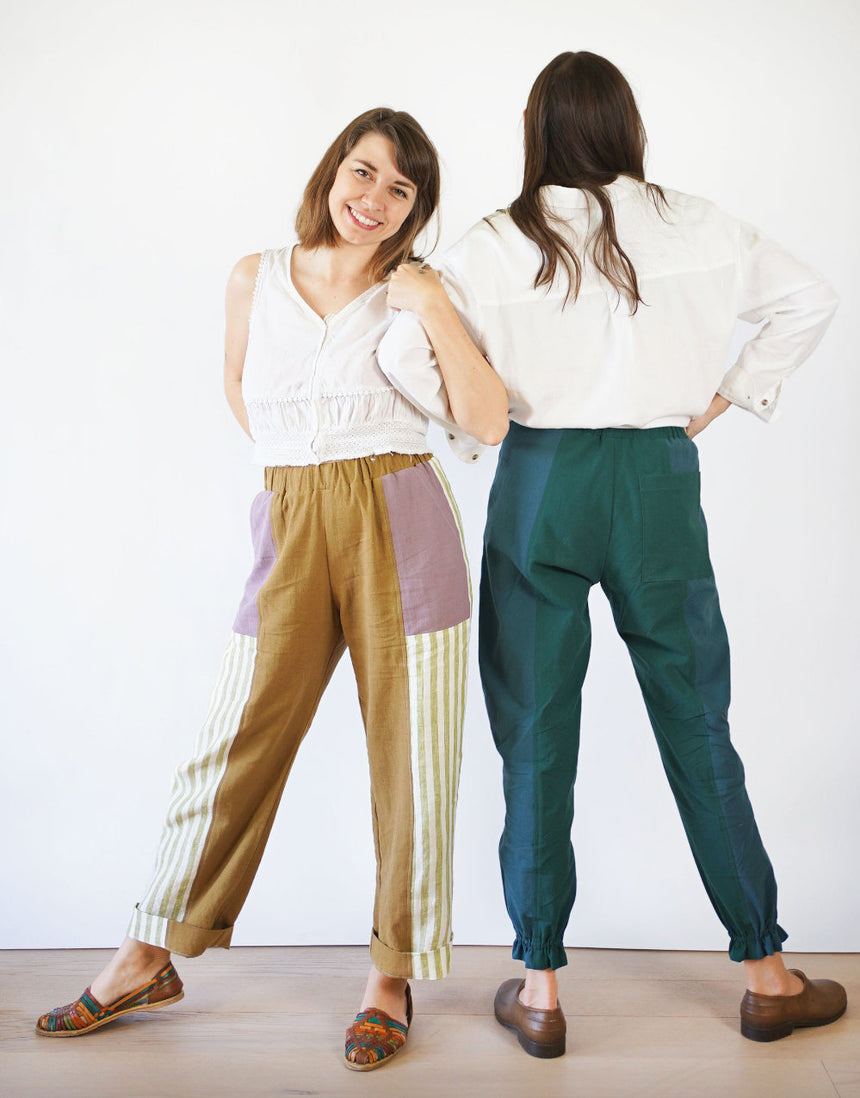 Recess Play Pants PDF Immediate Download Sewing Pattern, Matchy Matchy Sewing Club