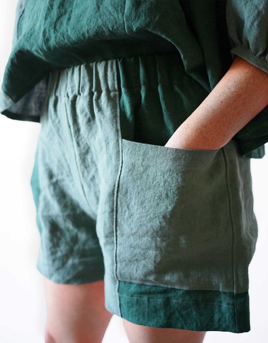 Weekend Chore Shorts PDF Immediate Download Sewing Pattern, Matchy Matchy Sewing Club