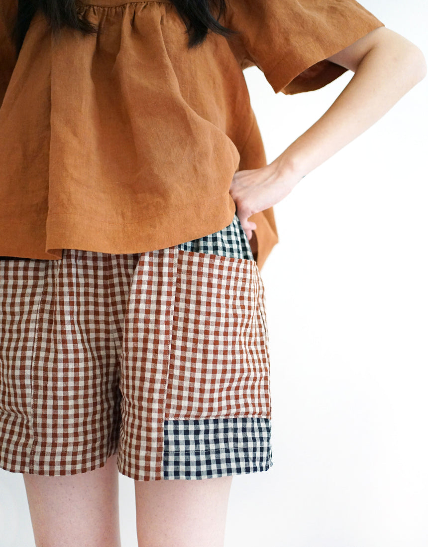 Weekend Chore Shorts PDF Immediate Download Sewing Pattern, Matchy Matchy Sewing Club