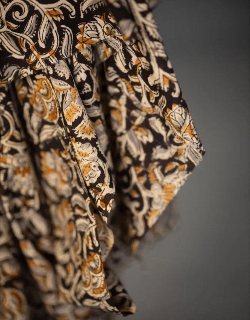 Hope & Glory Indian Block Printed Cotton Fabric