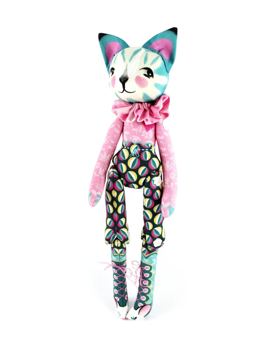 Candy the Clown Cat Sewing Kit, Miss Ella