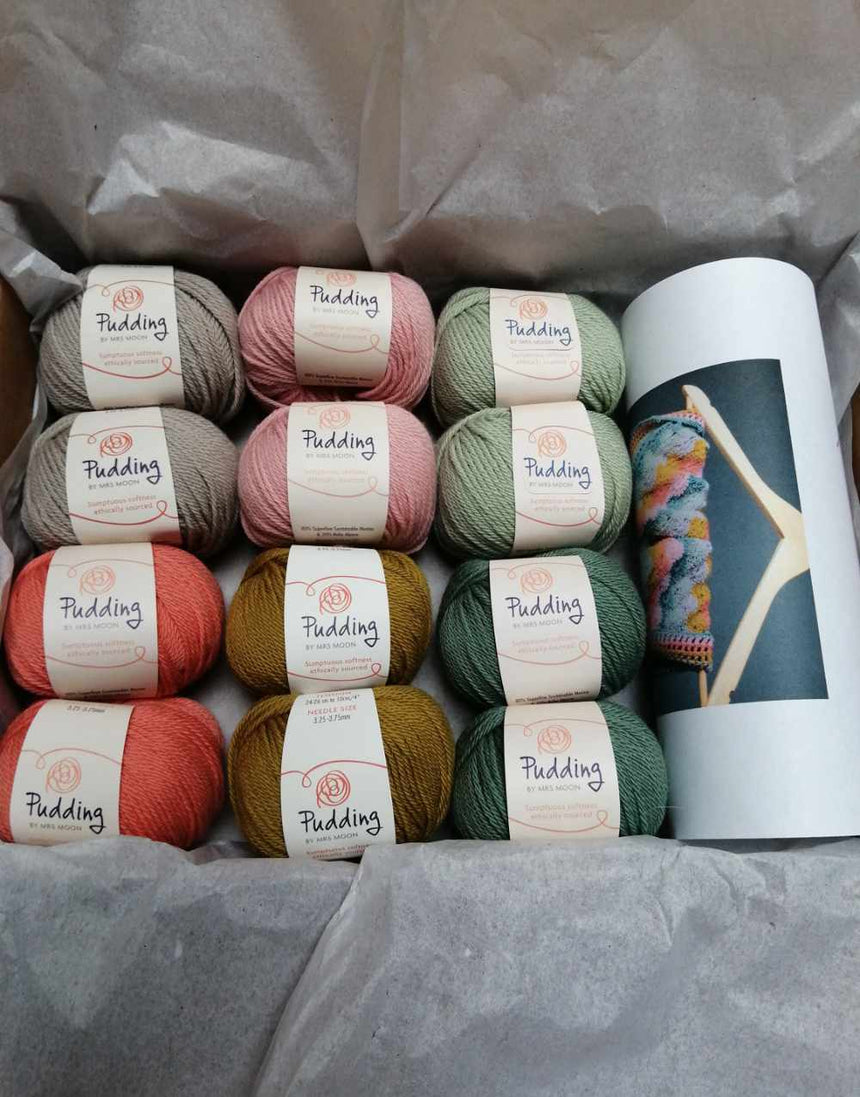 Setting Sun Baby Blanket Crochet Kit, Mrs Moon