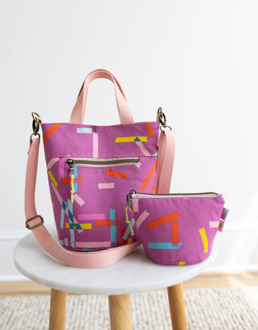 Quarry Tote Bag Sewing Pattern, Noodlehead