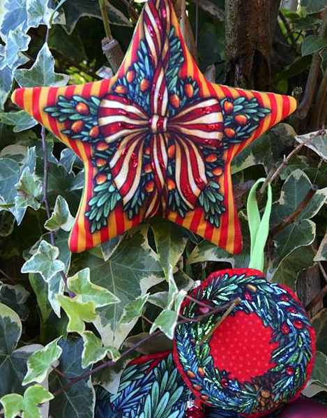 Bohemian Christmas Stocking & Decorations Kit, Odile Bailloeul