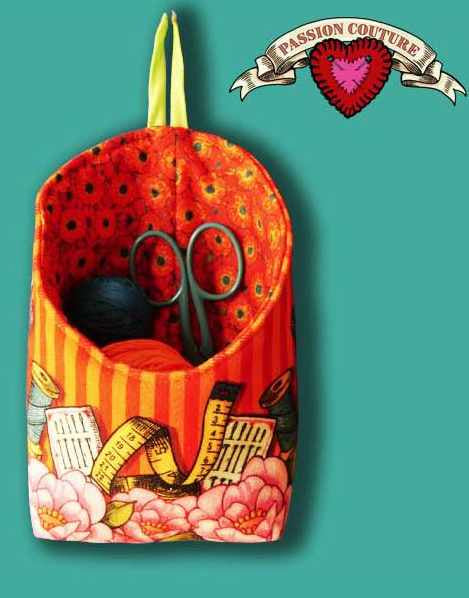 Couture Passion Little Hanging Basket, Odile Bailloeul Sewing Kit
