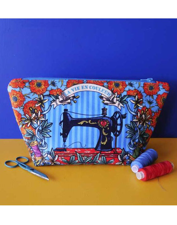 Couture Passion Blue Pouch Kit, Odile Bailloeul Sewing Kit