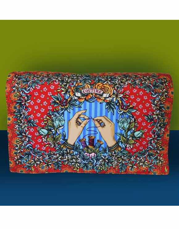Couture Passion Velvet Sewing Machine Cover, Odile Bailloeul Sewing Kit