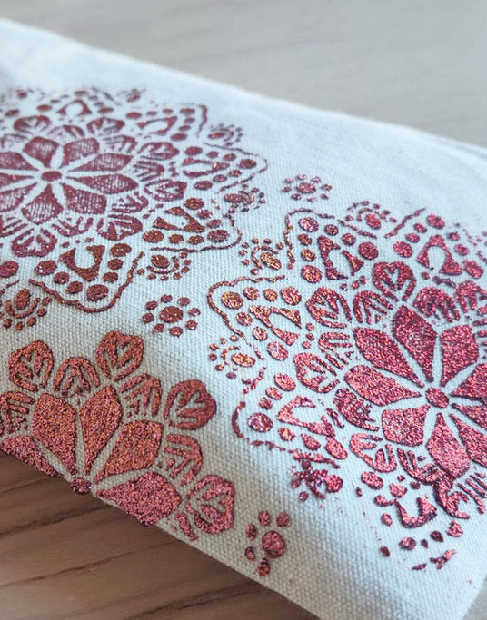 Odif OdiShine Fabric Paint Glitter Gel, Ruby