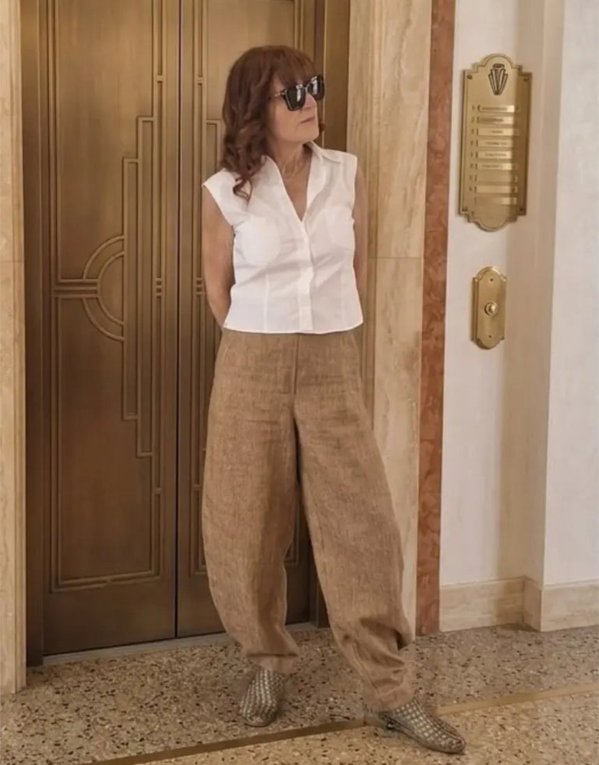 Paola Trousers Paper Sewing Pattern, Ciao Patterns