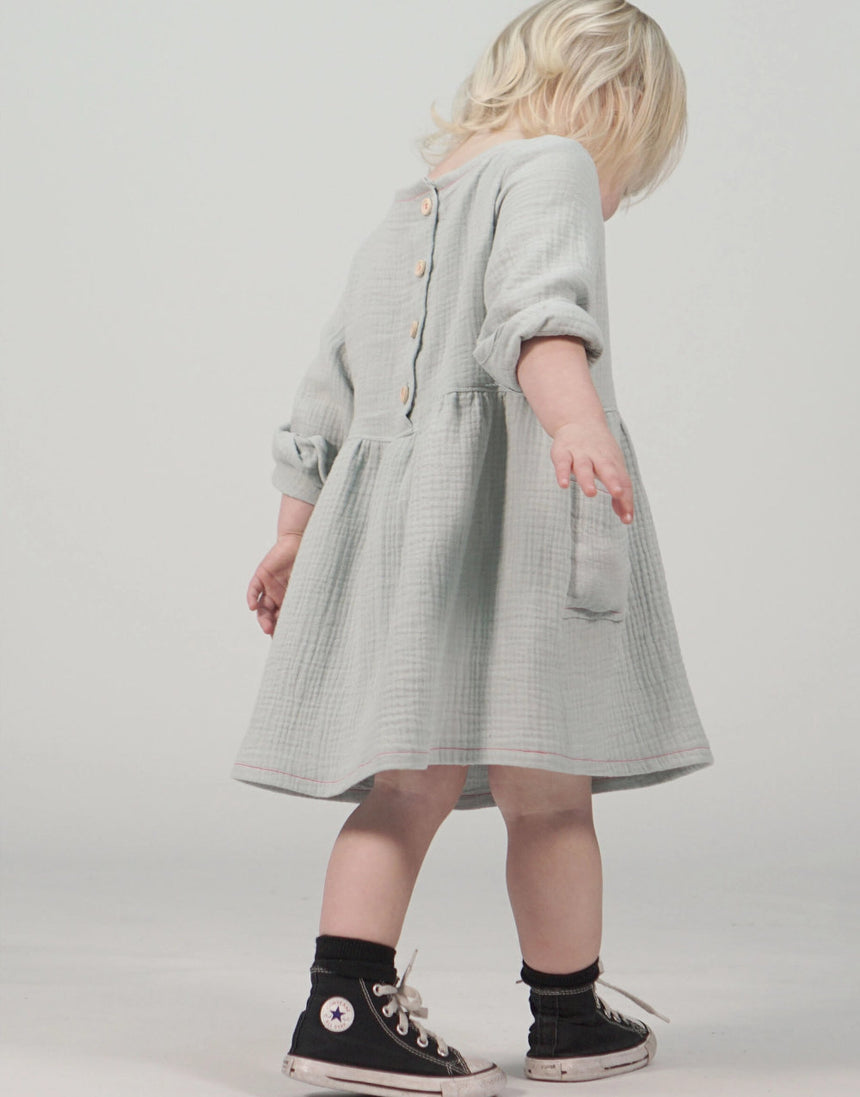 Indi Tunic & Dress Sewing Pattern (1 - 11y), Pattern Paper Scissors