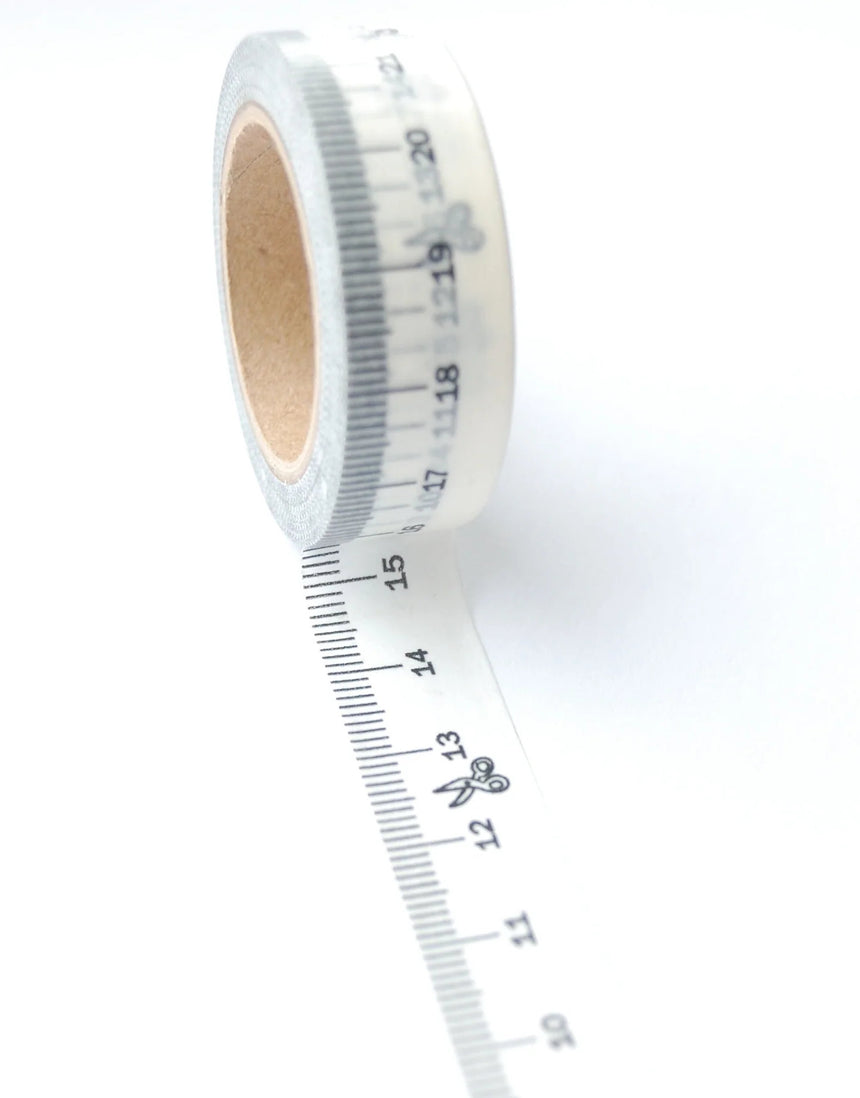 Measuring Tape Washi, Patterntrace