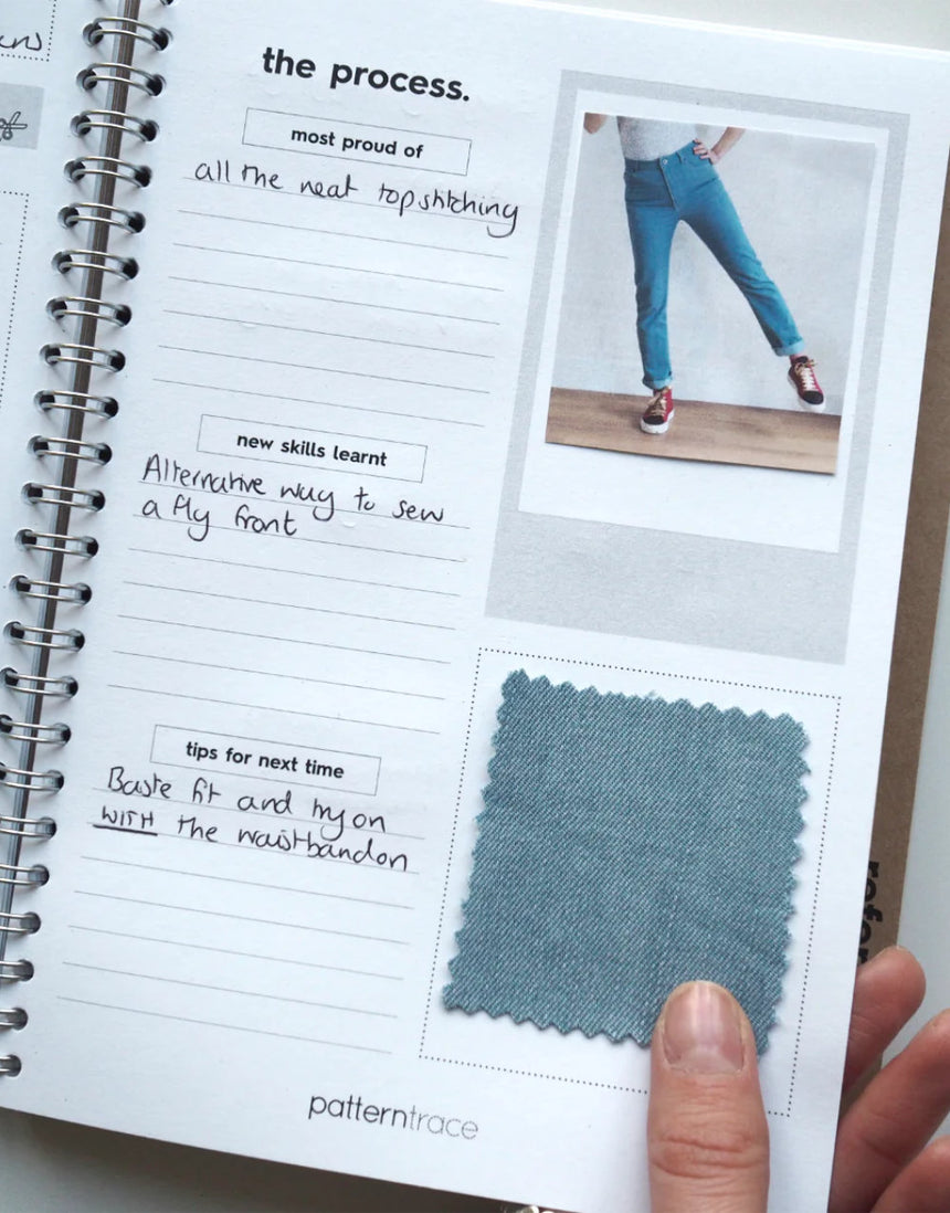 My Sewing Workbook – Made by Dressmakers, for Dressmakers! Patterntrace