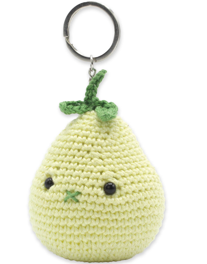 Pear Keyring Crochet Kit, Hardicraft