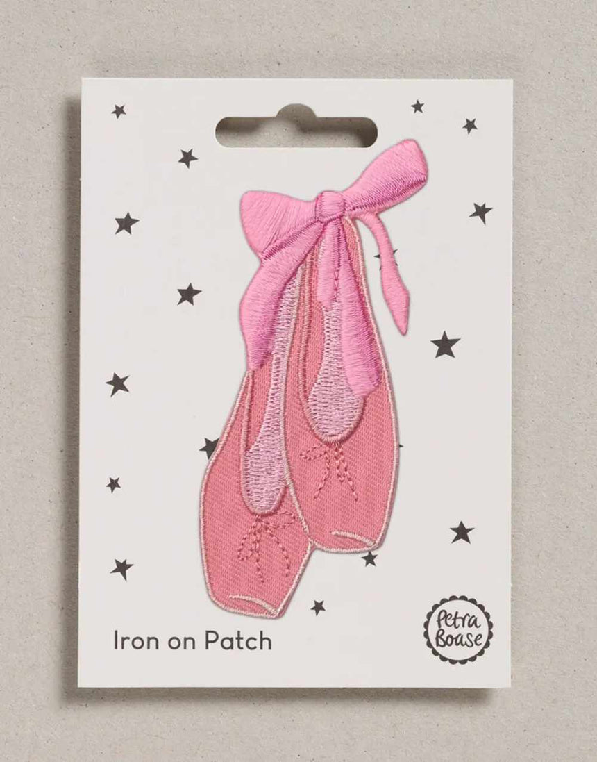Ballet Shoes Iron on Patch, Petra Boase