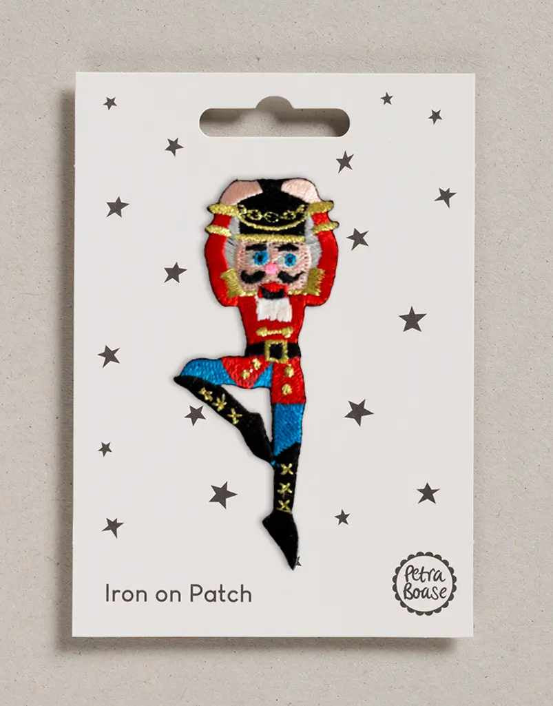 Nutcracker Iron on Patch, Petra Boase