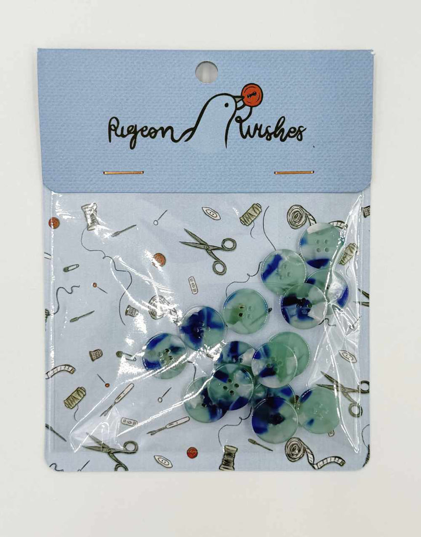 Siren 15mm Shirting Button Set