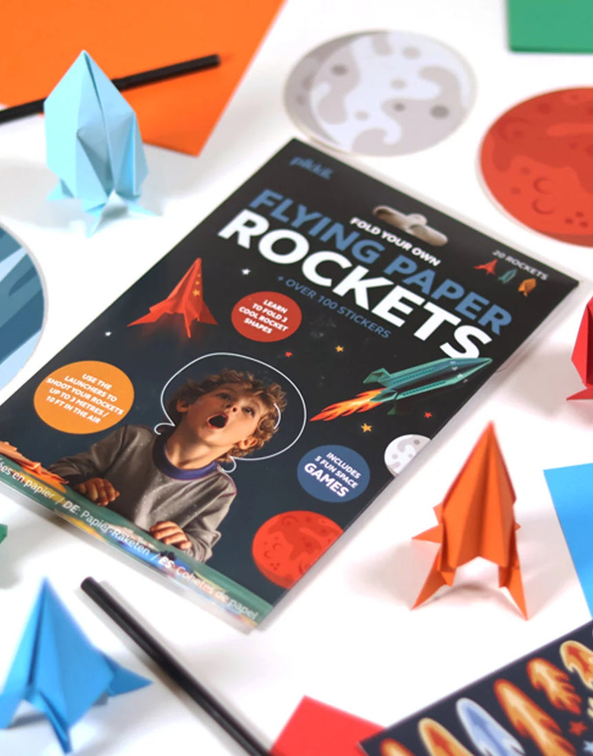 Fold Your Own Flying Paper Rockets, Pikkii