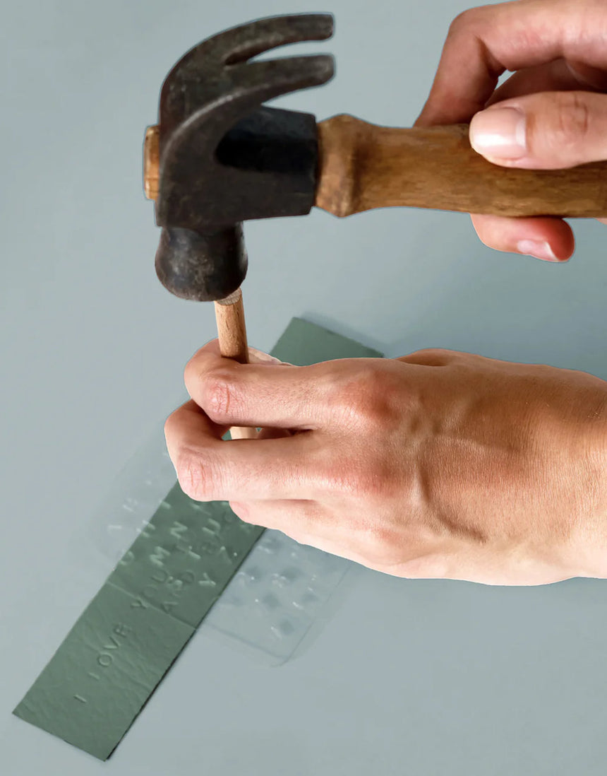 Stamp Your Own Personalised Bookmarks DIY Kit, Pikkii