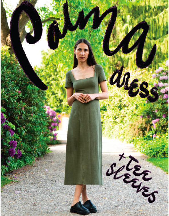 Palma Dress & Tee Sewing Pattern, Puff & Pencil