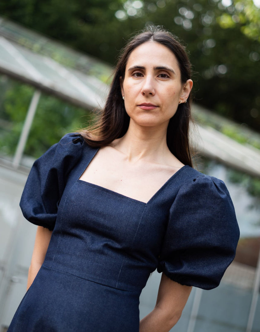 Square Dress & Puff Sleeve Sewing Pattern, Puff & Pencil