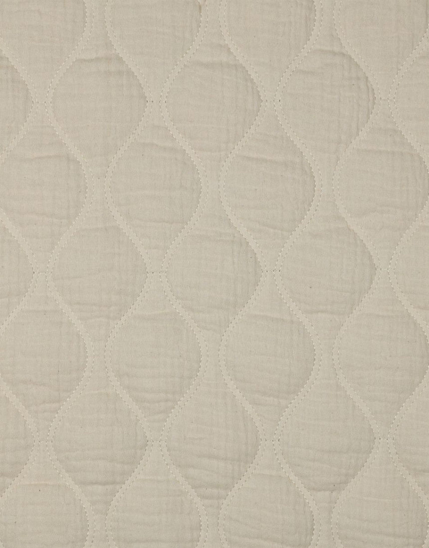 Natural Quilted Double Gauze Fabric