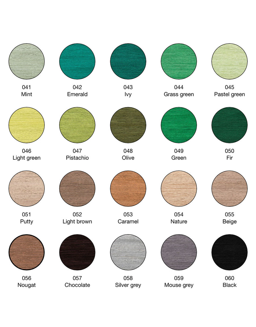 Rico Ricorumi DK Cotton Yarn, 25g All Colours