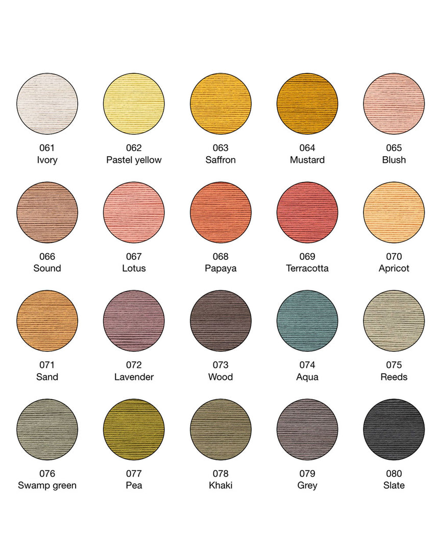 Rico Ricorumi DK Cotton Yarn, 25g All Colours