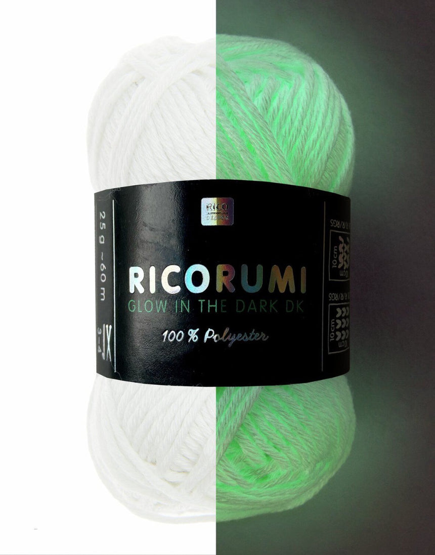 Ricorumi Glow In The Dark Double Knit Yarn